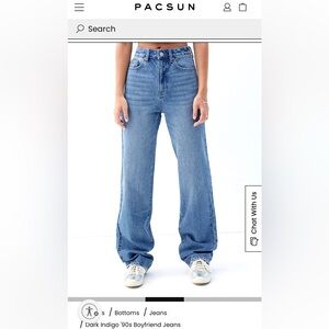 pacsun 90s boyfriend jeans size 28